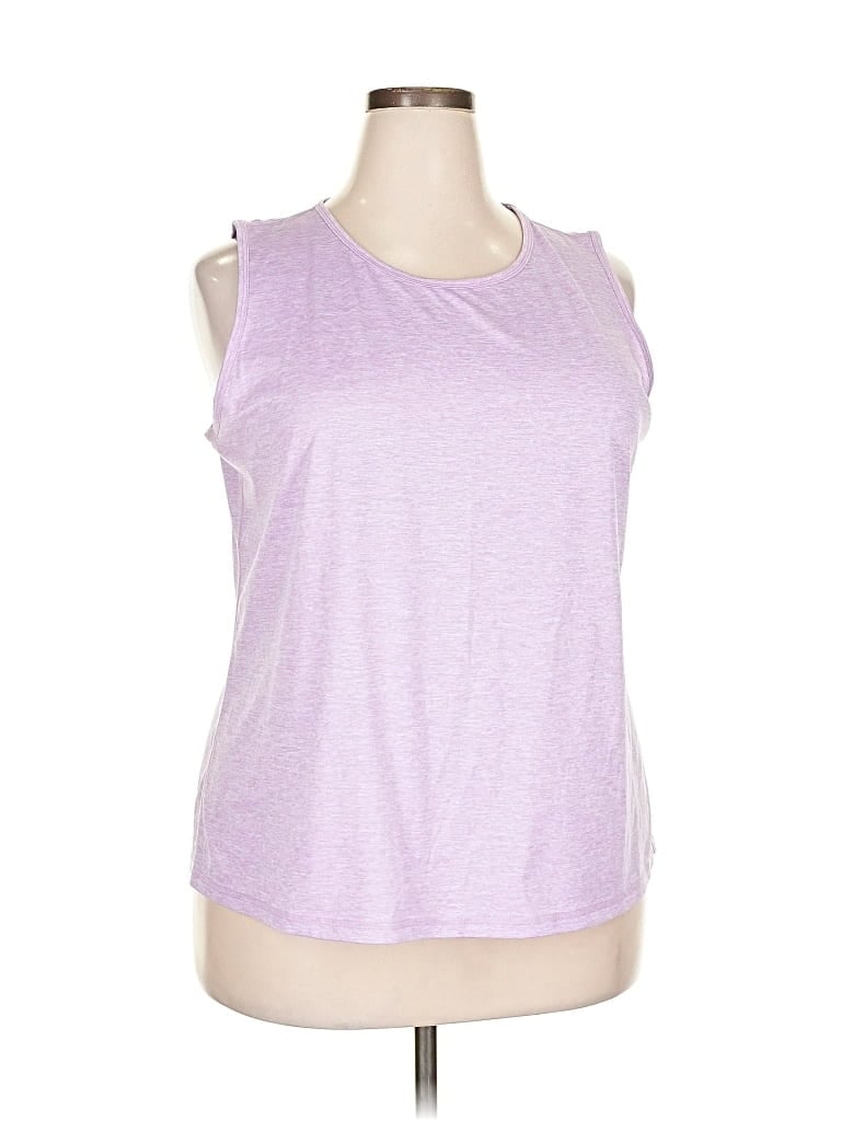 Pre-owned Ideology Sleeveless T-shirt In Purple