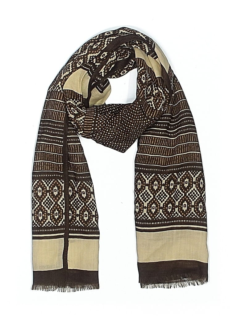 Pre-owned Echo Scarf In Brown