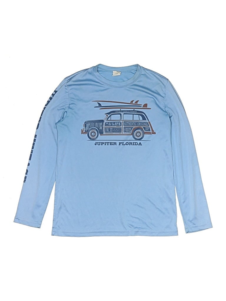 Click to view more detailed imagery on our partner's website Pre-owned Assorted Brands Kids' Long Sleeve T-shirt In Blue