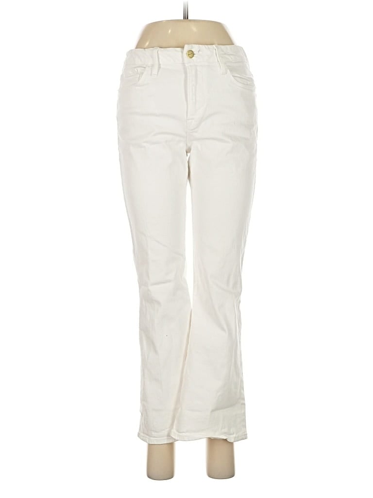 FRAME Pre-owned Casual Pants In White