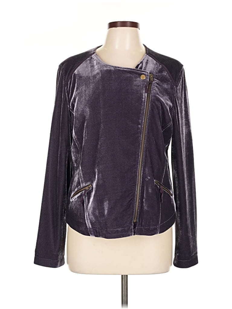 Pre-owned Soft Surroundings Jacket In Purple