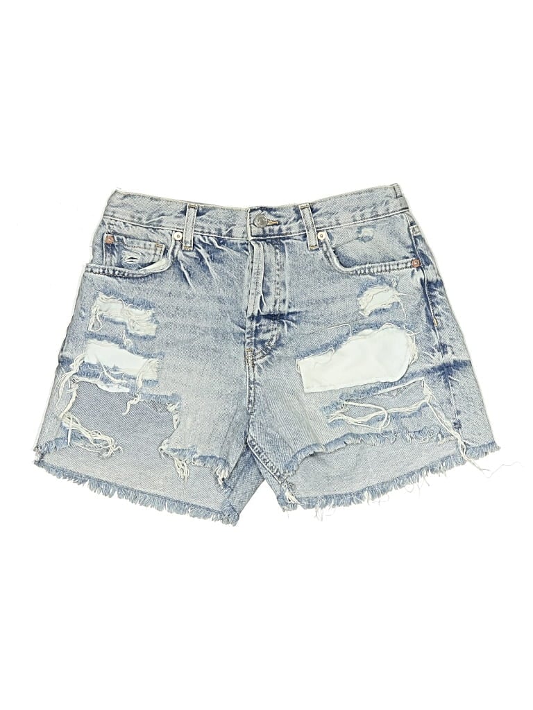 Pre-owned We The Free Denim Shorts In Blue