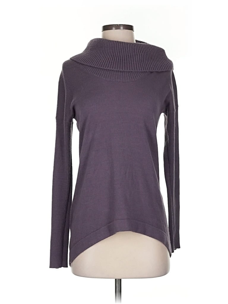 Pre-owned Design History Turtleneck Sweater In Purple