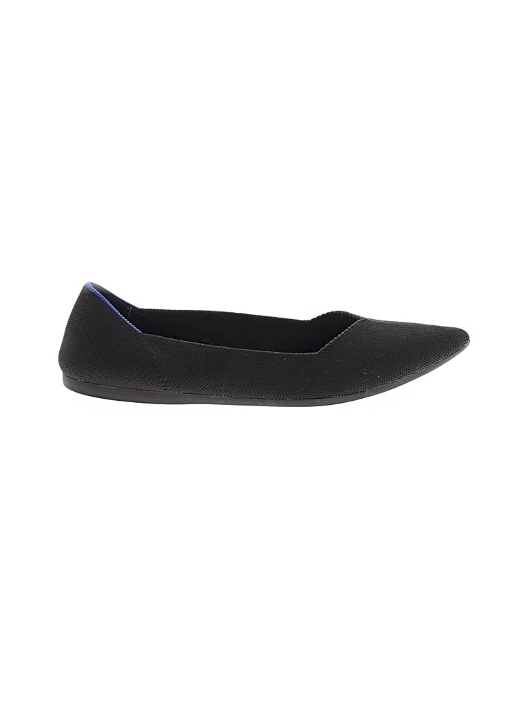 Pre-owned Rothys Flats In Black