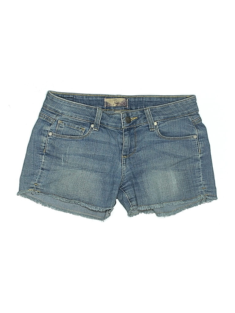 Pre-owned Paige Denim Shorts In Blue