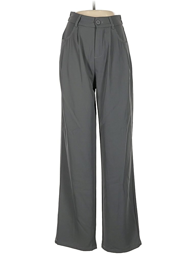 Pre-owned Unbranded Dress Pants In Gray