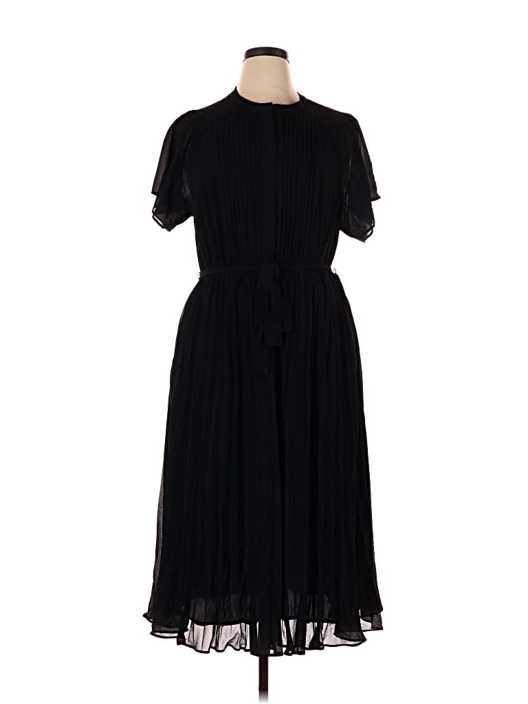 Pre-owned H&m Casual Dress In Black