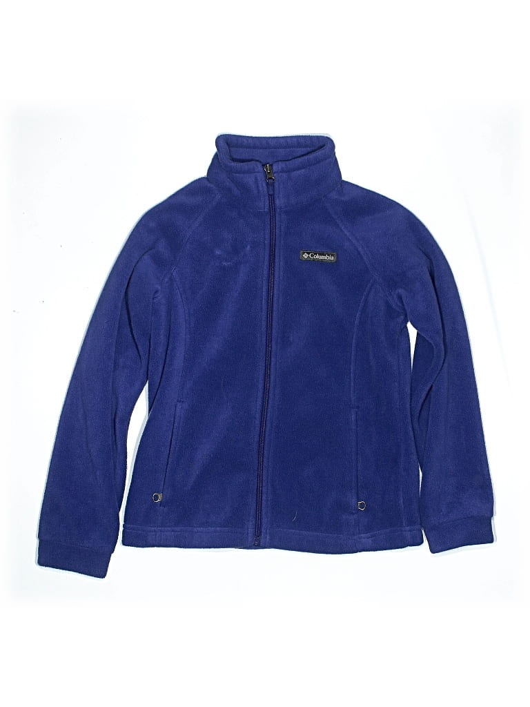 Pre-owned Columbia Kids' Fleece Jacket In Blue