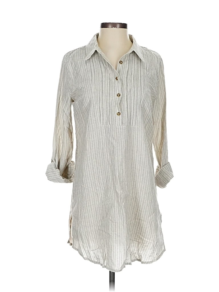 Pre-owned Mystree Casual Dress In White