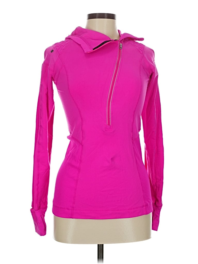 LULULEMON ATHLETICA Pre-owned Pullover Hoodie In Pink
