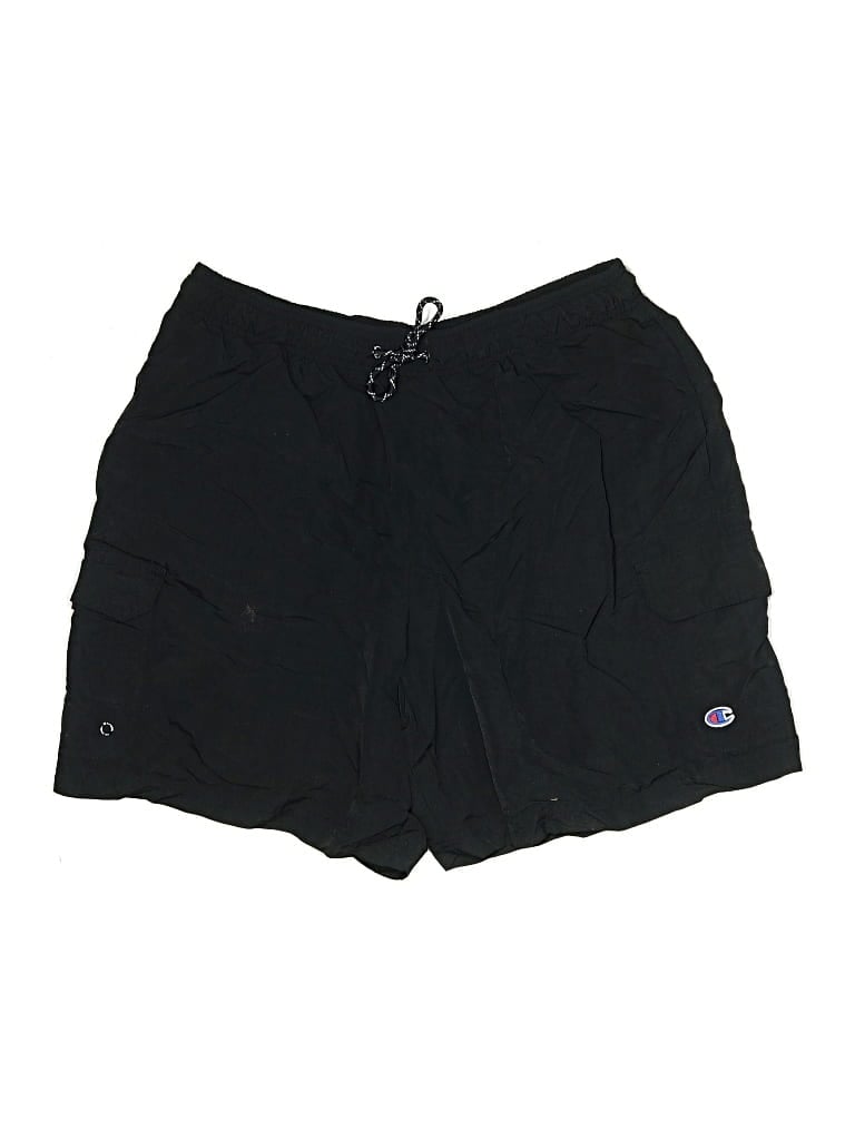 Pre-owned Champion Athletic Shorts In Black