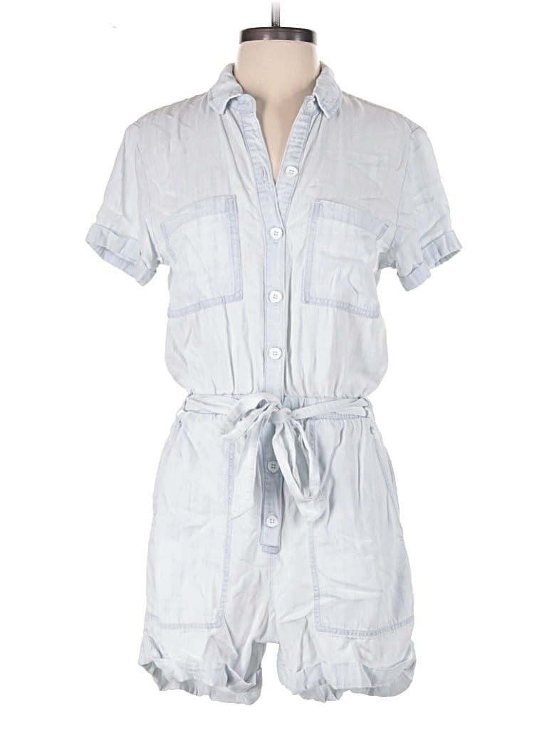 Pre-owned Bella Dahl Romper In Blue