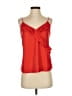 J.Crew 100% Polyester Red Sleeveless Blouse Size 4 - photo 1