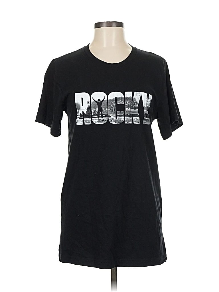 Pre-owned Assorted Brands Short Sleeve T-shirt In Black