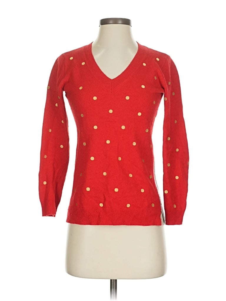 J.CREW FACTORY STORE Pre-owned Pullover Sweater In Red