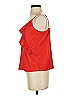J.Crew 100% Polyester Red Sleeveless Blouse Size 4 - photo 5