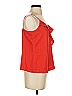 J.Crew 100% Polyester Red Sleeveless Blouse Size 4 - photo 4
