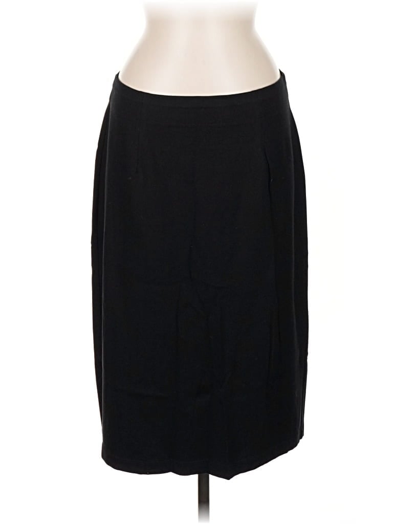 Pre-owned Eileen Fisher Formal Skirt In Black