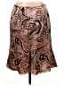 Anne Klein Paisley Brown Formal Skirt Size 12 (petite) - photo 1