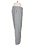Banana Republic Houndstooth Gray Wool Pants Size 4 - photo 4