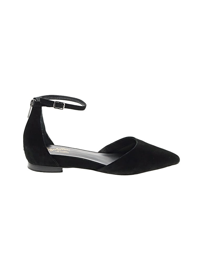 Pre-owned Seychelles Flats In Black