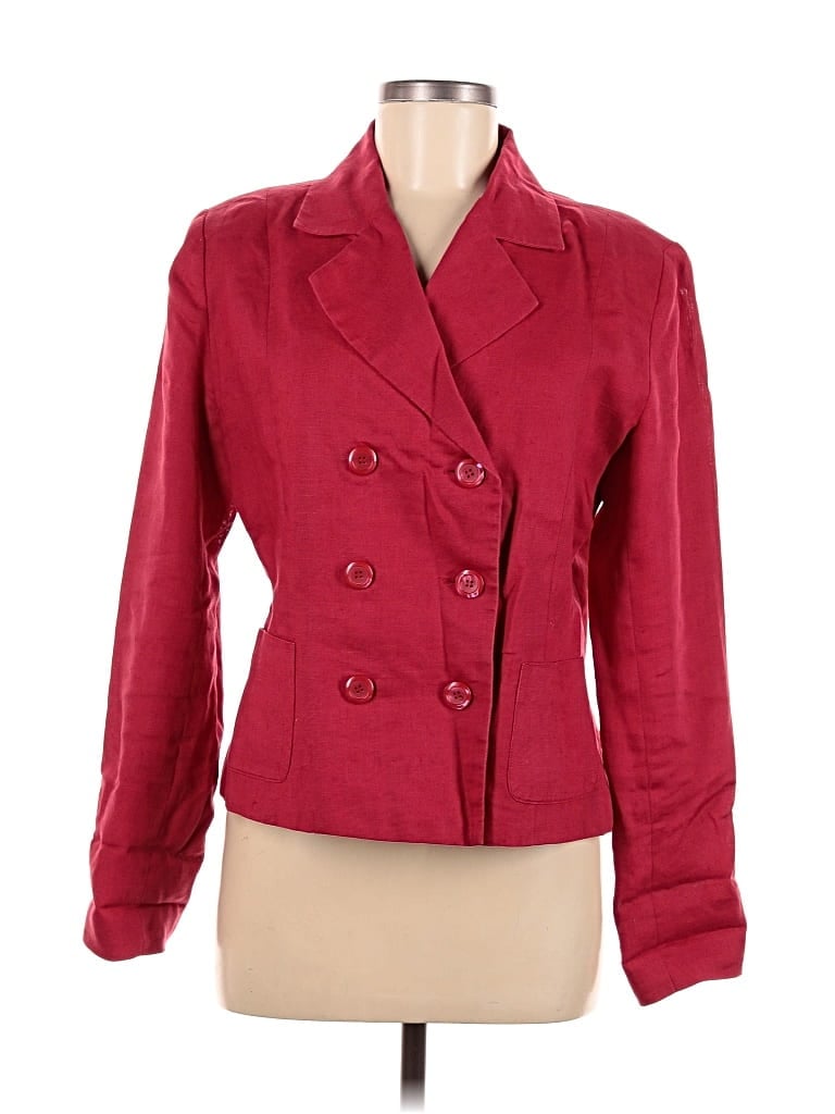 Pre-owned Jg Hook Blazer Jacket In Red