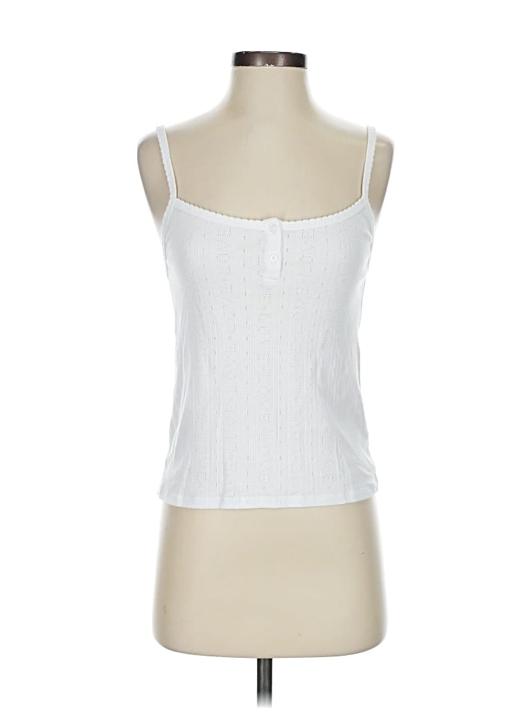 Pre-owned Aerie Tank Top White Strapless Neckline Tops