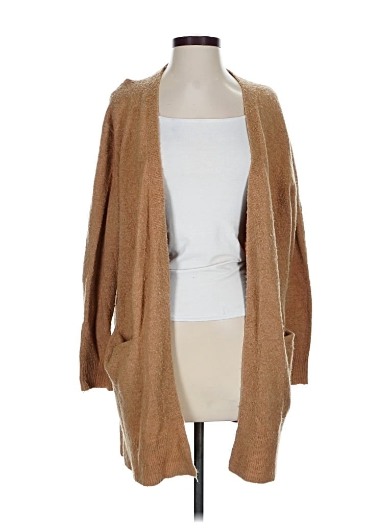 Pre-owned Madewell Cardigan Sweater In Brown