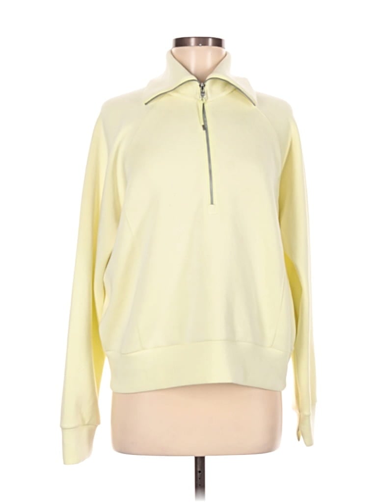 Pre-owned Spanx Sweatshirt In Yellow