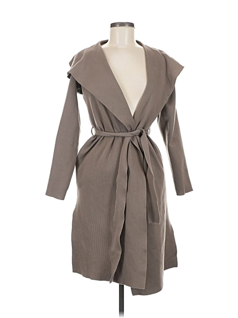 Pre-owned Love Tree Cardigan Sweater In Gray