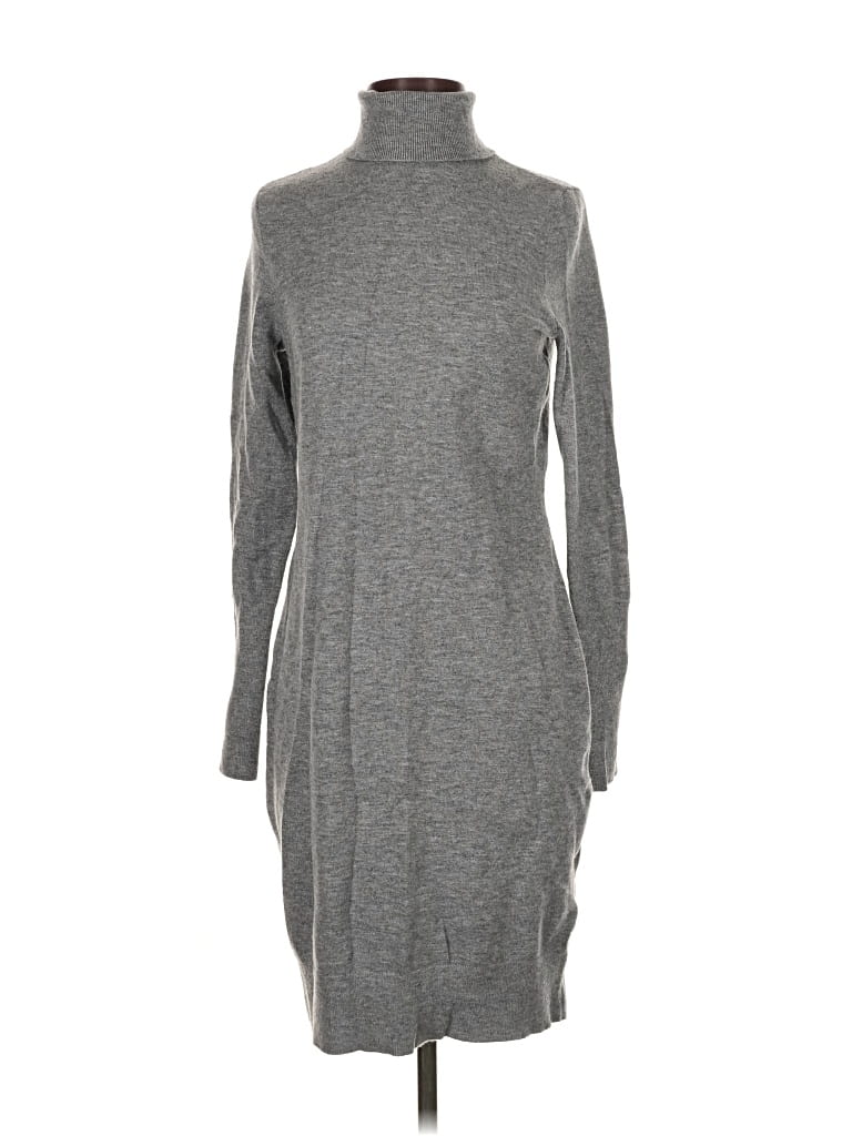 Pre-owned Express Casual Dress In Gray