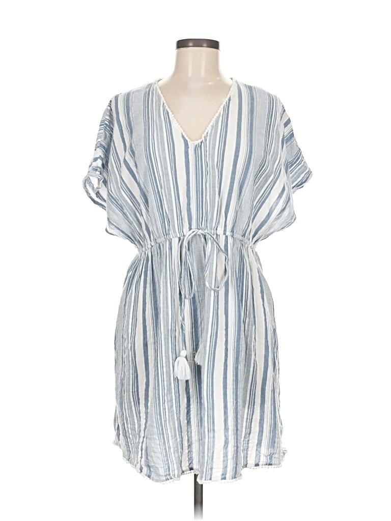 Pre-owned Japna Casual Dress In Blue