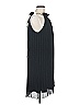 Sundays 100% Polyester Solid Black Cocktail Dress Size Med (2) - photo 4
