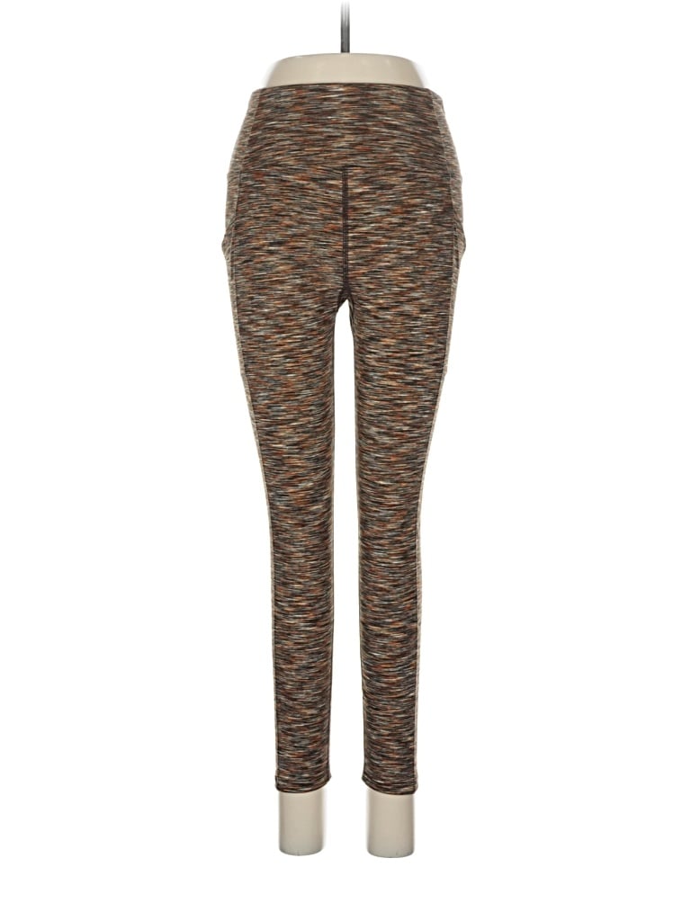 Pre-owned Lou & Grey Leggings In Brown