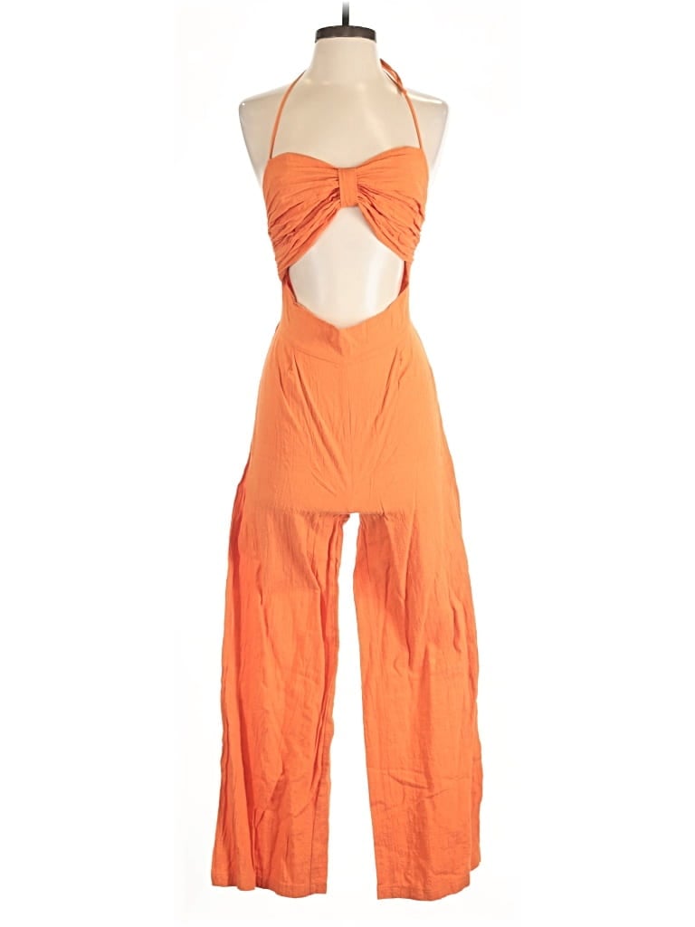 Pre-owned Sndys Jumpsuit In Orange