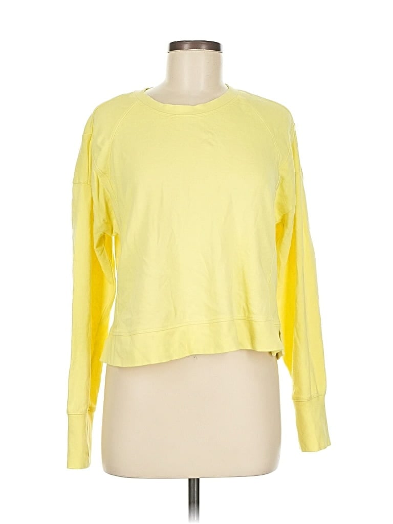 Pre-owned Sweaty Betty Sweatshirt In Yellow