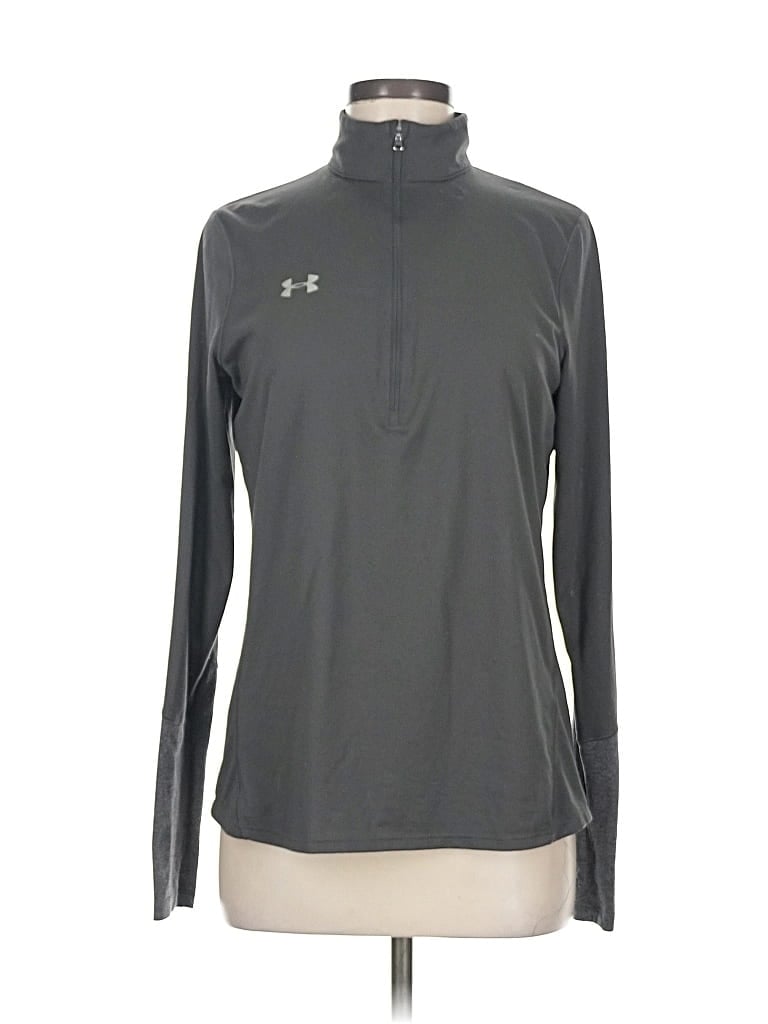 Pre-owned Under Armour Long Sleeve T-shirt In Gray