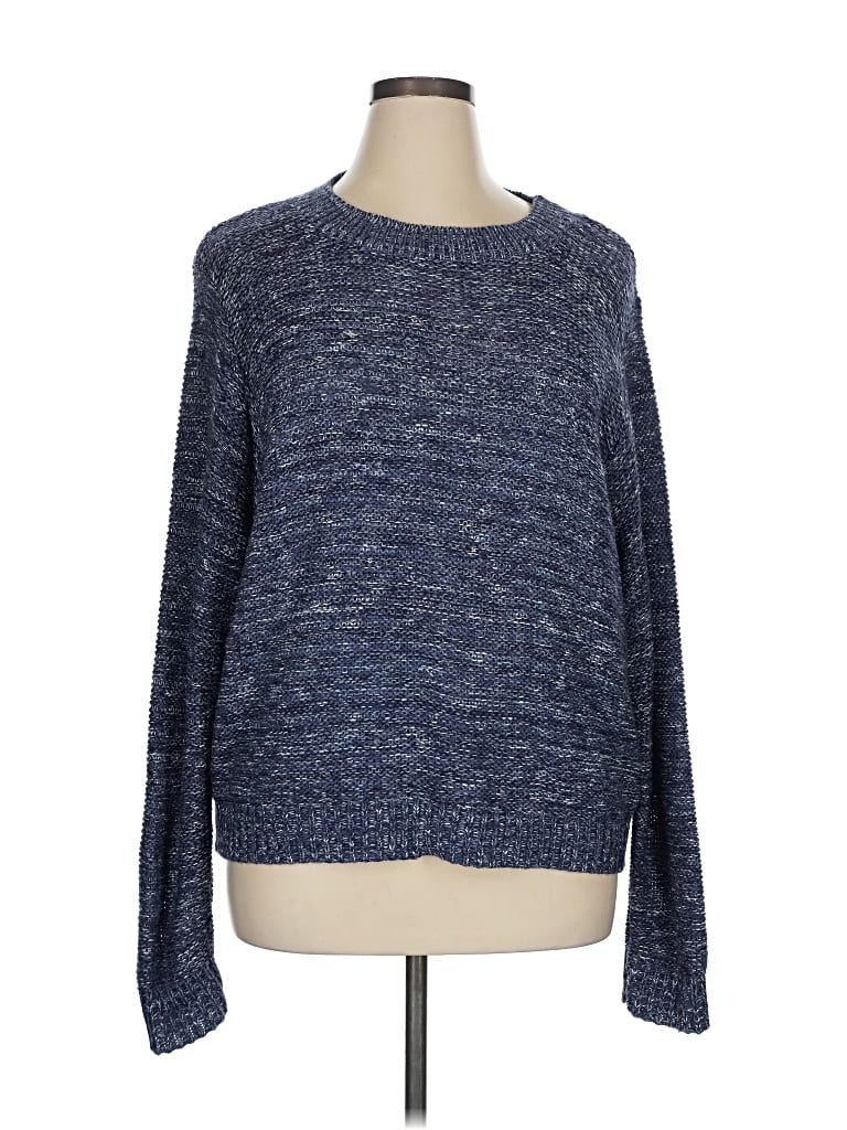 Pre-owned Susina Pullover Sweater In Blue