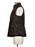J.Jill 100% Polyester Paisley Brown Black Vest Size S - photo 5