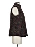 J.Jill 100% Polyester Paisley Brown Black Vest Size S - photo 4