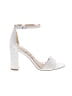 Sam Edelman 100% Leather White Sandals Size 10 1/2 - photo 1
