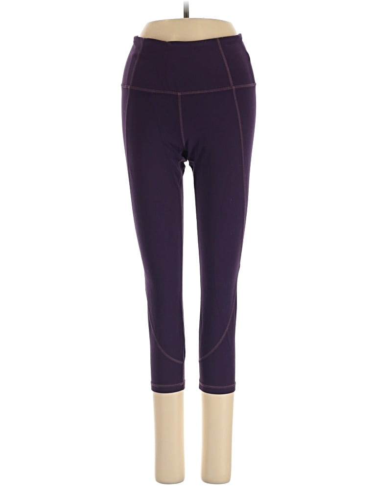 Pre-owned Athleta Active Pants In Purple