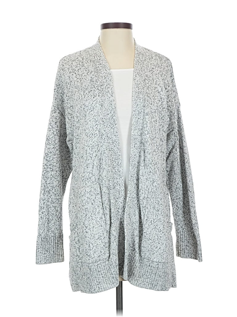 Pre-owned Madewell Cardigan Sweater In Gray