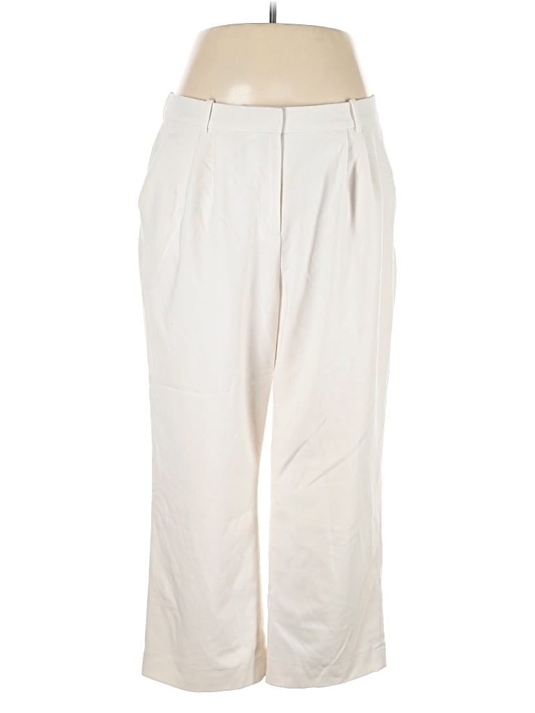 Pre-owned Abercrombie & Fitch Casual Pants In White
