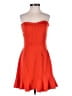 Sugar Lips 100% Polyester Red Orange Cocktail Dress Size M - photo 2