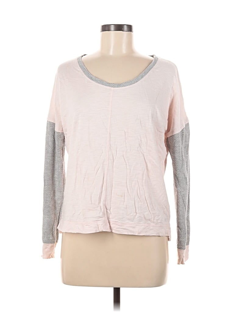 Pre-owned Cynthia Rowley Tjx Long Sleeve T-shirt In Pink