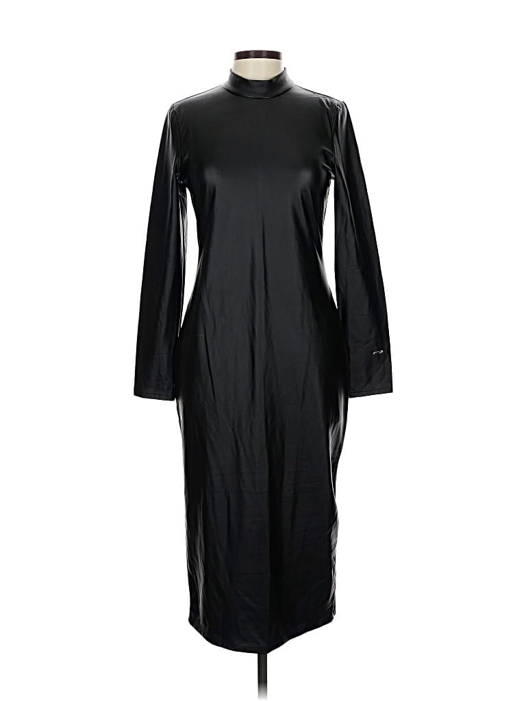 Pre-owned Shein Casual Dress In Black