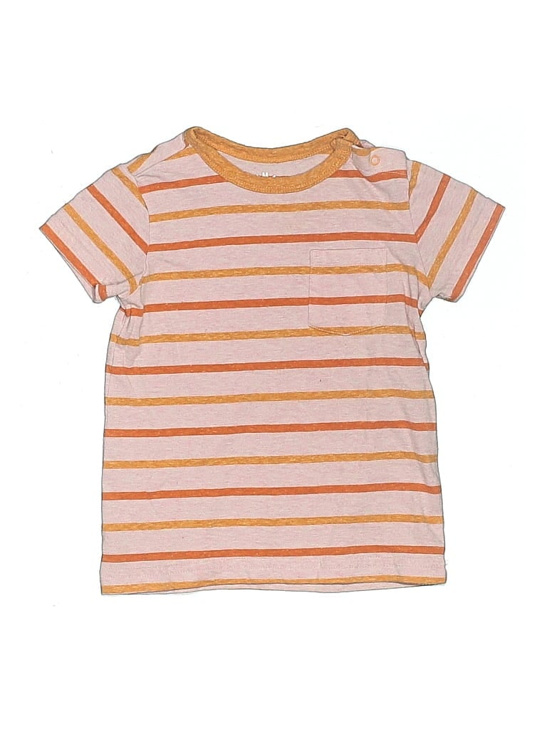 Pre-owned Primary Clothing Kids' Short Sleeve T-shirt In Orange