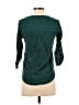Daniel Rainn 100% Rayon Polka Dots Green 3/4 Sleeve Blouse Size XS - photo 2