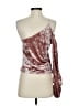 Leith Burgundy 3/4 Sleeve Blouse Size XS - photo 2
